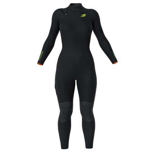 Traje de Agua Long John 4.3Mm - Diva Pro Negro