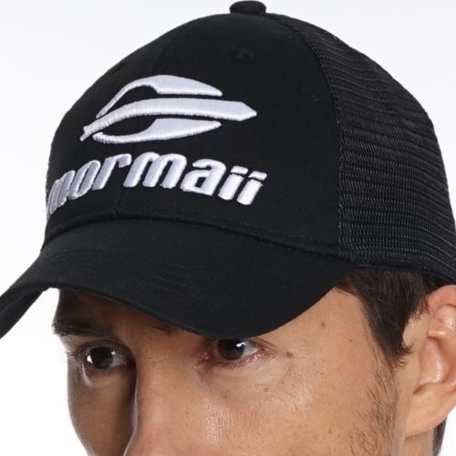 Gorra Negro Logo Mormaii