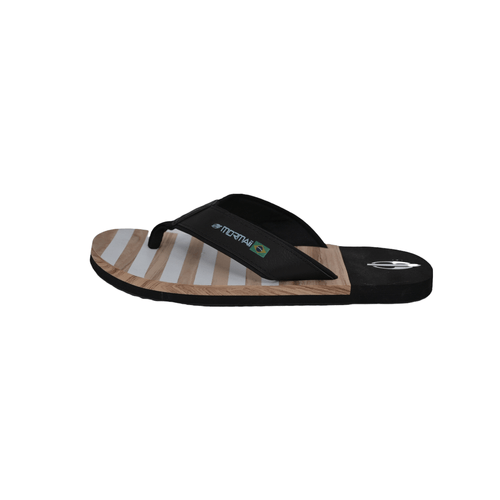 Sandalias Hombre Bi-Color Negro