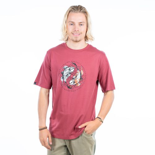 Polera Ying Yang Burdeo