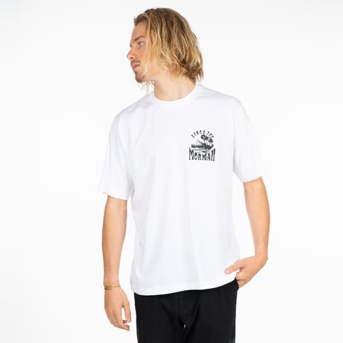Polera Manga Corta Blanca