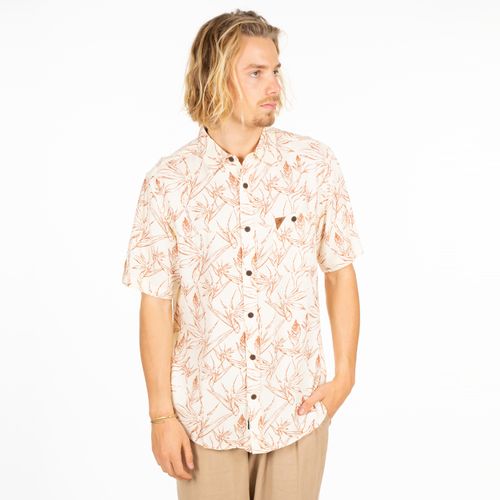 Camisa Full Print Sand Flowers
