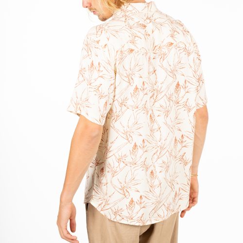 Camisa Full Print Sand Flowers