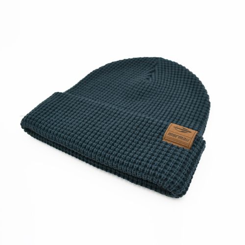 Beanie Wafle azulino