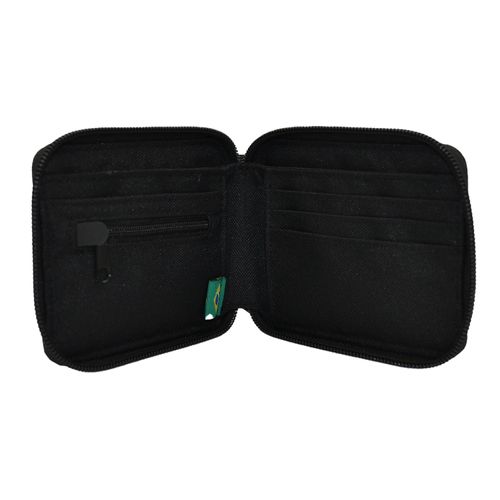 Billetera Lona con Cierre Modelo Planigale