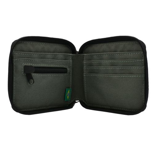 Billetera Lona con Cierre Modelo Planigale