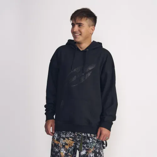 Poleron Masculino Canguro Con Capucha Corporativo Logo Estampado En El Centro