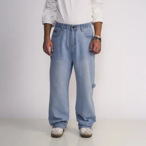 Pantalon Masculino Baggy Flex Carpintero Denim
