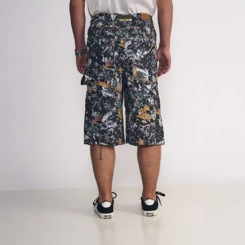 Bermuda Masculino Baggy Flex Carpintero Estampado